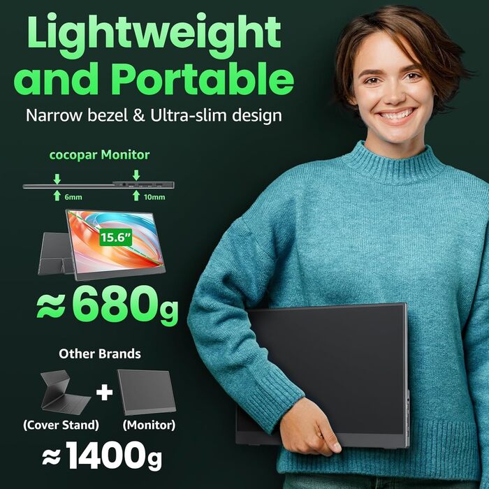 Портативний монітор 15.6