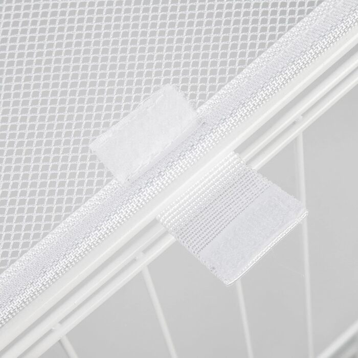 Забіг для цуценят Iris Ohyama з дверцятами та знімним дахом, 60 см, білий. Забіг для котів, переноска для собак, для вулиці та дому. Підходить для цуценят, середнього розміру. Модель CLS-1130