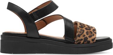 Босоніжки жіночі Tamaris 8-88705-44 Wide Fit, 37 EU, чорні Leo - широка колодка