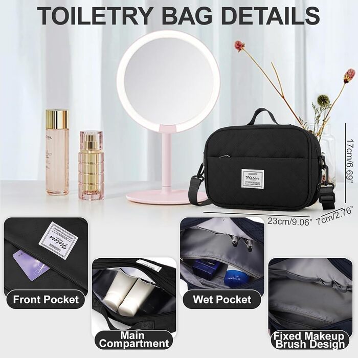 Спортивна сумка для жінок, Travel Duffle Bag, Fitnesstasche, ручна поклажа, з косметичкою та водонепроникним чохлом, бежева