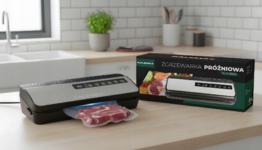 Вакууматор для продуктів, автоматична машина для вакуумного пакування їжі + фольга