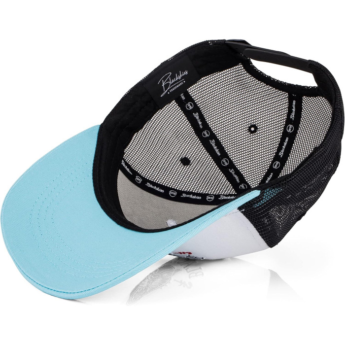 Кепка Snapback Blackskies® з візерунками та різними кольорами | Бейсболка для чоловіків та жінок | З м'якої шкіри | Літня кепка для відпочинку та повсякденного носіння | Унісекс | Streetwear, Outdoor, Summer, Casual, Один розмір (Panther - Baseball, Чорний-Синій)