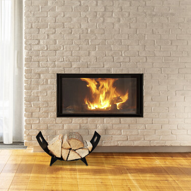 Relaxdays Firewood Basket Metal