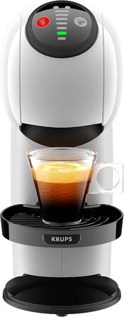 Кавова капсульна машина NESCAFÉ Dolce Gusto Genio S KRUPS, 15 бар, компактна, біла, авто-вимкнення, понад 30 напоїв