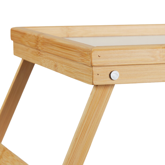 Relaxdays Bamboo Bed Table