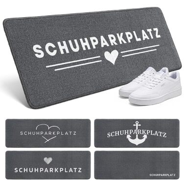 Килимок для дому 40x60 см, стійкий до прання - ідеальний розмір для вхідних дверей. Килимок для дому, килимок з написом 