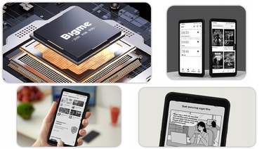 2-в-1 Електронна книга та смартфон BIGME HIBREAK, чорно-білий екран 5,84