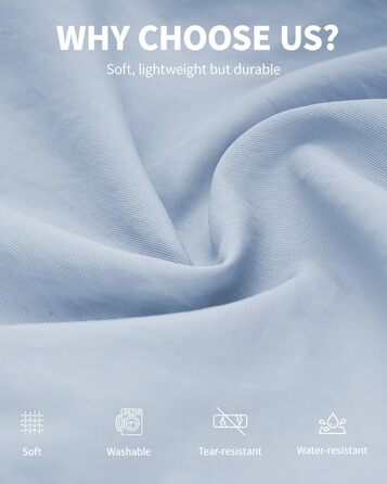 Набір органайзерів для валізи Narwey (5 шт.) - компресійні куби для пакування, аксесуари для подорожей (блакитний)