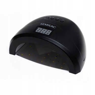 UV LED лампа Semilac All Black 24W/48W, чорна