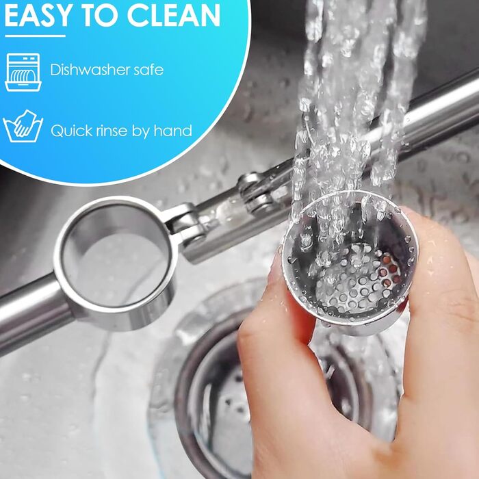 Прес для часнику з нержавіючої сталі - практичний кухонний помічник, міцний та стабільний