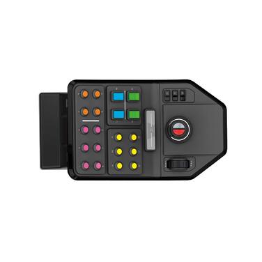 Набір для фермерських симуляторів Logitech G Saitek: кермо, панель керування, педалі газу та гальма, 900° оберт, 38+ кнопок, USB, PC/Mac, чорний