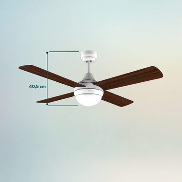 Стельовий вентилятор Cecotec EnergySilence Aero 4250 Fresh 106 см з LED підсвіткою та пультом ДУ