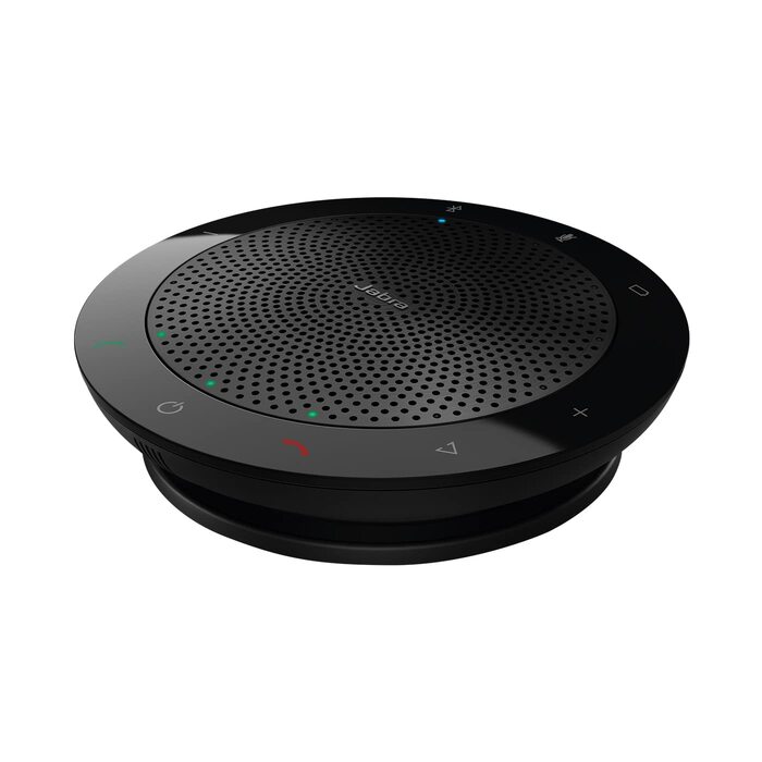 Jabra Speak 510: Портативна Bluetooth колонка для конференцій, чорна. Підключення до ноутбука, смартфона, планшета через USB