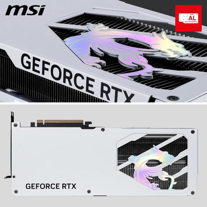 Відеокарта MSI GeForce RTX 5070 GAMING TRIO OC WHITE 12GB GDDR7, PCIe 5.0