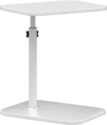 Зручний столик для ноутбука в ліжко - Lapdesk, складний, регульований, портативний, білий (40 x 30 x 80 см)