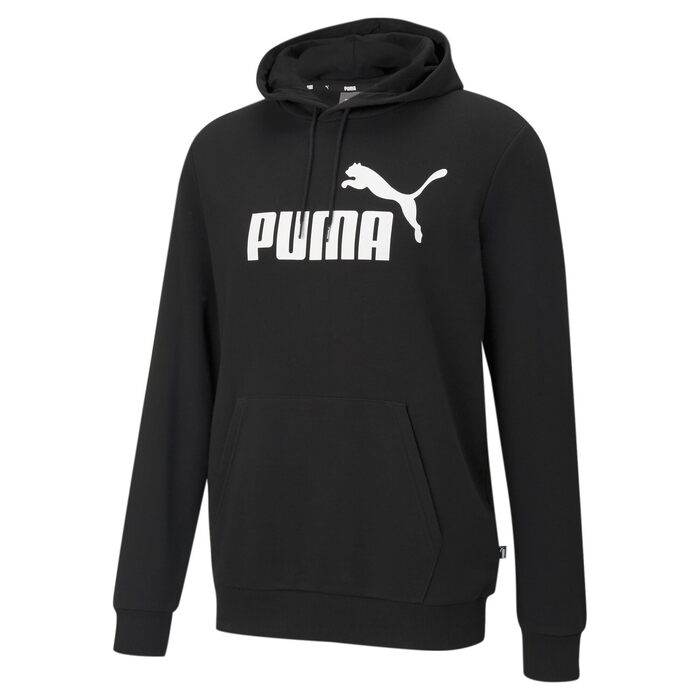 Чоловіча толстовка-худі Puma ESS No. 1 Logo Hoodie TR чорного кольору, розмір XXL
