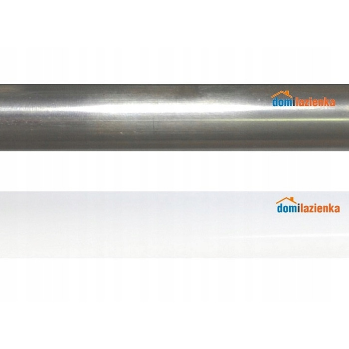 Дуговий шторний карниз Estiva 105-140 x 27 мм, срібний