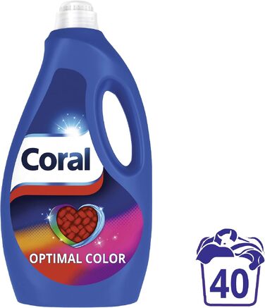 Пральний порошок Coral Farbschutz Color для кольорових речей, 6x23 WL (заряд на 138 прань)