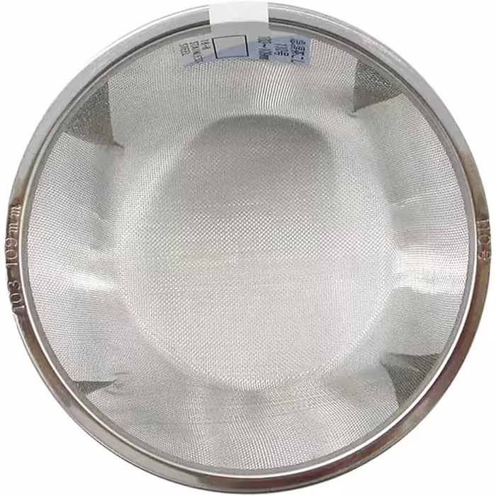 Stainless steel Tikusan tea strainer for teapot, made in Japan, 7.9 - 8.4 cm (5.0 - 1.7