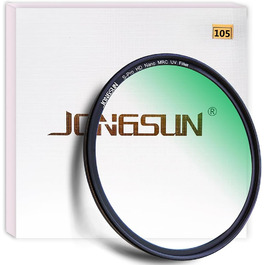 Фільтр UV JONGSUN 105mm S-Pro HD Nano MRC з багатошаровим покриттям B270 для захисту від ультрафіолету