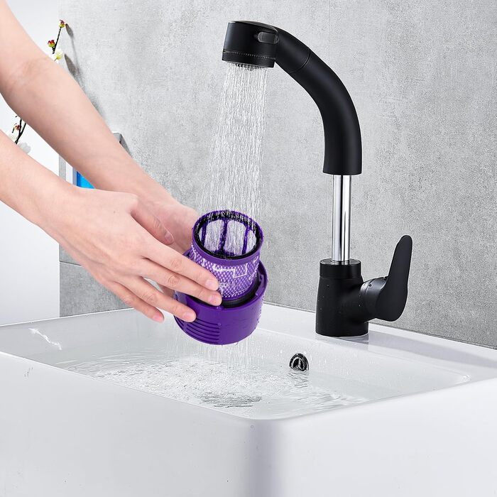 Фільтри для пилососа Dyson 3 шт. Заміна для V15, SV14, SV17, SV22 Detect Animal Absolute Extra Pro Torque Drive, #970013-02 (V10)