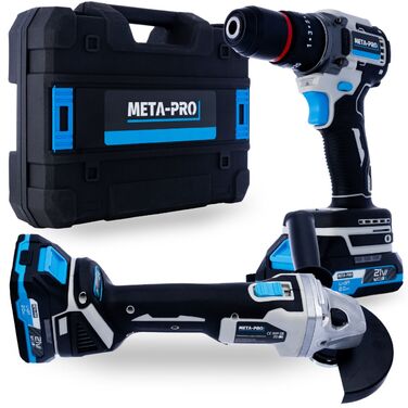 Акумуляторний шурупокрут META-PRO 21 В Z1073