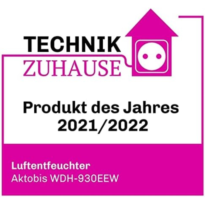 Зволожувач повітря Aktobis WDH-106LE - тиха робота, 40 л/добу