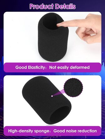 Кріплення для мікрофону HyperX QuadCast та інші - кріплення на стіл з поп-фільтром, сумісне з Blue Yeti, Razer Seiren Mini V3, Fifine AM8, YOUSHARES (XI. QuadCast 2 Windschutz - Dachlos)