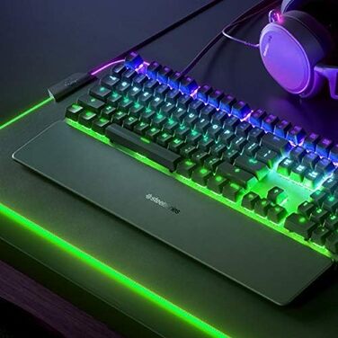 SteelSeries Apex Pro HyperMagnetic – Ігрова клавіатура з OLED-дисплеєм та RGB підсвічуванням (QWERTZ)