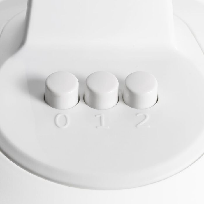 Турбовентилятор TROTEC TVE 10 - 25 Вт, гойдання 80°, 2 швидкості, діаметр 23 см, тихий, білий