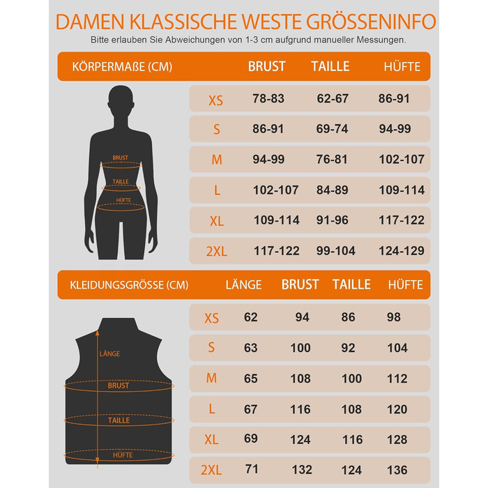 Обогреваемая жилетка для женщин с Powerbank 7.4V 16000mAh, 8 зон обігріву, регульована, чорна