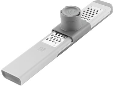 Терка дрібна ZWILLING Z-Cut мультифункціональна, нержавіюча сталь, сіра - для овочів та фруктів