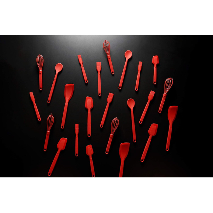 Дріт для збивання Dr. Oetker з нержавіючої сталі, ручний, червоний, 1 шт.