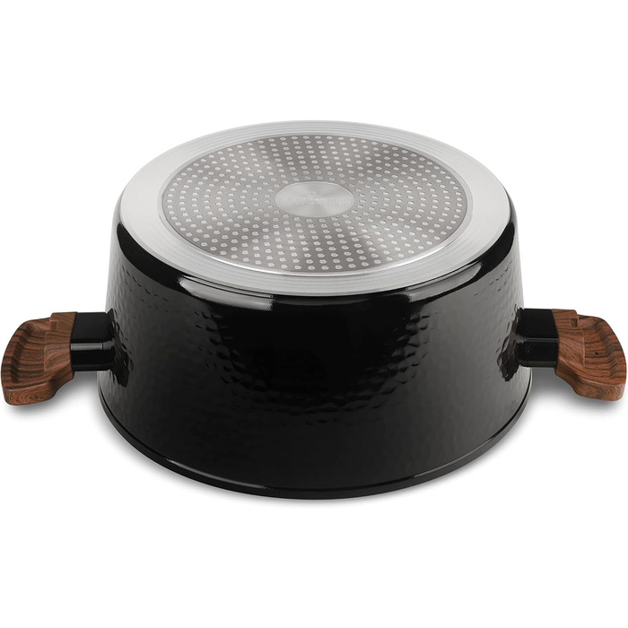 Набір каструль та сковорідок Edenberg 12 предметів з антипригарним покриттям (індукційні)