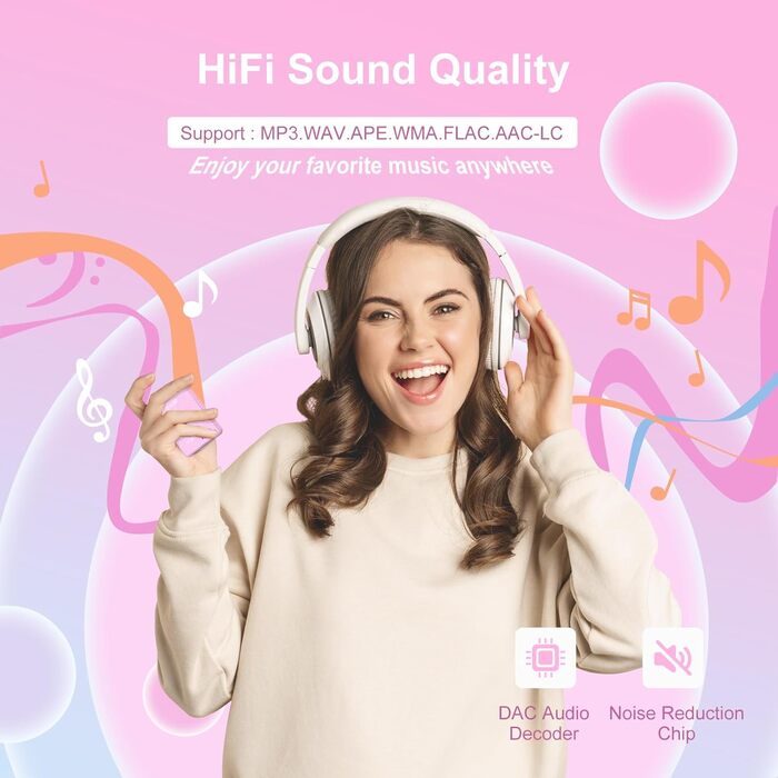 MP3 плеєр 64GB з Bluetooth 5.3, 2.4