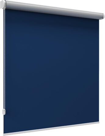 schattenfreu.de Custom Rollo XL | For wall or ceiling mounting | Thermo Blackout | For windows and doors (Xl Blackout-thermo)