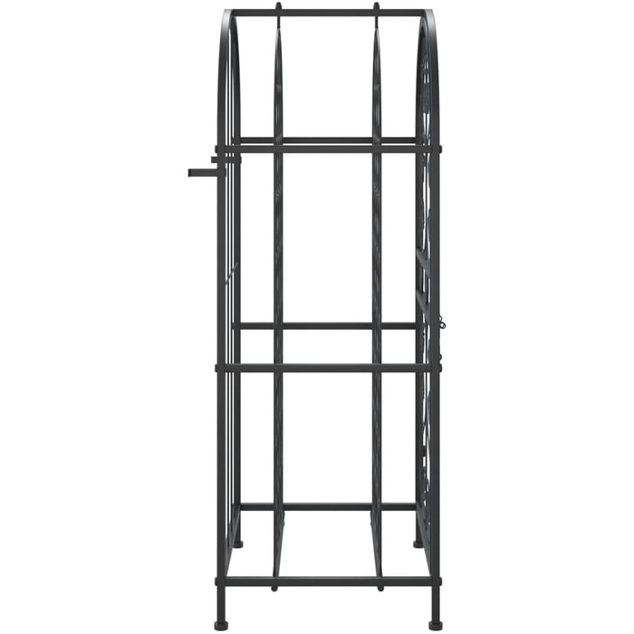 vidaXL Wine Rack 35 Bottles Metal Bottle Rack Bottle Stand Wine Cabinet (45 x 36 x 100 cm)
