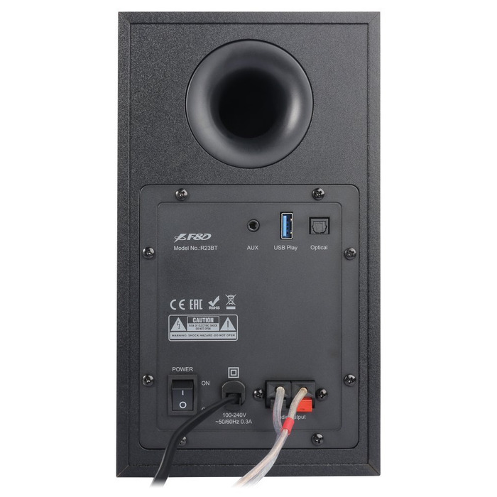 Комплект акустичних колонок 2.0 Fenda R23BT, 40 Вт, чорний