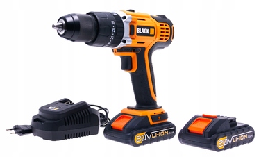 Акумуляторний шурупокрут Black+Decker 18 В BDCHD18K1B2