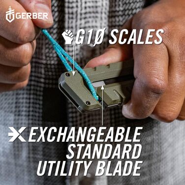 Мультитул Gerber Prybrid-Utility G10 з 8 функціями, нержавіюча сталь
