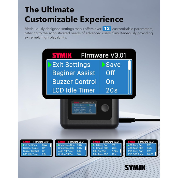 Хаб швидкої зарядки Smart для Insta360 X5, 27W, з LED-індикатором та кабелем