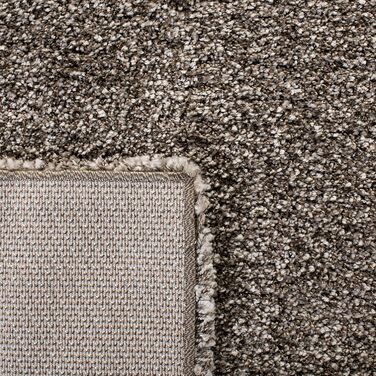 Килим SAFAVIEH Zottelig Milan Shag Collection, сірий, 91 x 152 см, високий ворс, для вітальні, їдальні, спальні