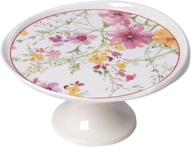 Тарілка для печива Villeroy & Boch Mariefleur, 22,5x22,5x11,5 см, преміум порцеляна, біла/кольорова, для чаювання