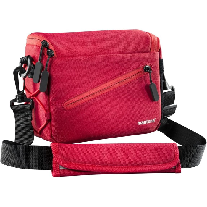 Сумка Mantona Irit для камери: Nikon 1, Sony NEX, Olympus PEN OM-D (червона)