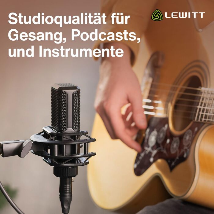 LCT 440 Pure - XLR конденсаторний мікрофон з 1' капсулою: ідеальний для вокалу, інструментів, подкастів та стрімінгу. У комплекті: мікрофонна павутина, поп-фільтр, вітрозахист та транспортна сумка.
