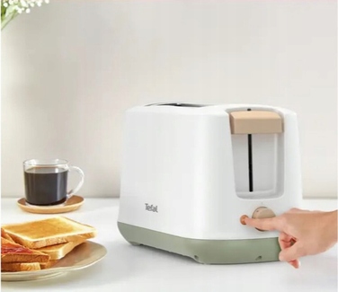Тостер Tefal TT165010, білий, 720 Вт