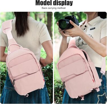 Кришка-органайзер для камери: для DSLR, беззеркальних та компактних камер, білий (рожевий, L)