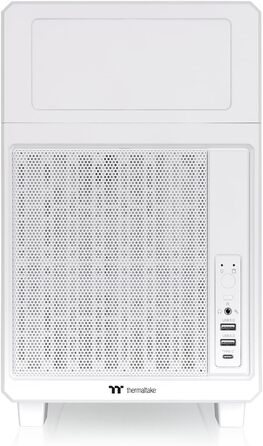 Корпус для ПК Thermaltake TR200 Micro Chassis (Micro-ATX/Mini-ITX), білий, підтримка СРО 360мм, 7 вентиляторів, USB-C