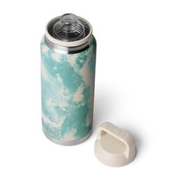 Термос-пляшка YETI Rambler 1л з нержавіючої сталі з герметичною кришкою Chug Cap для гарячих та холодних напоїв, Charcoal