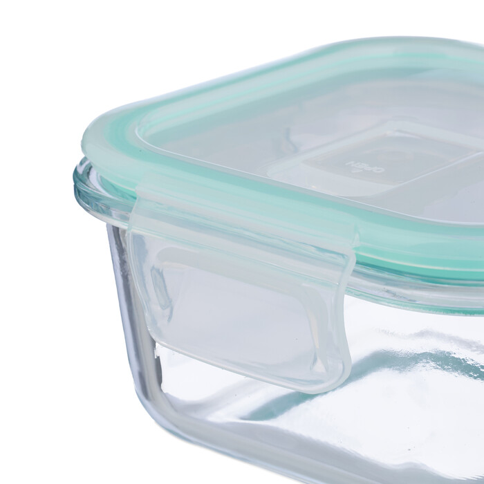 Relaxdays Glass Containers with Lids Set